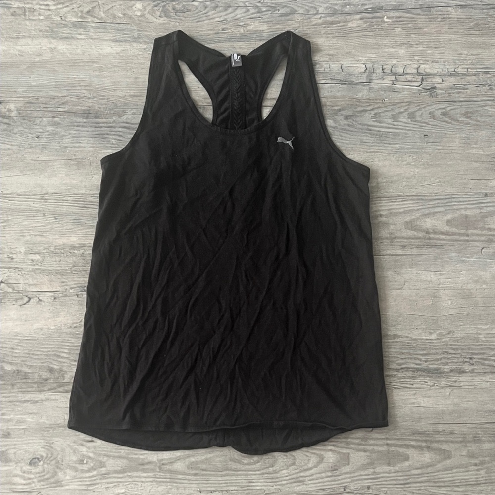 Puma Women's Sleek Black Tank Top